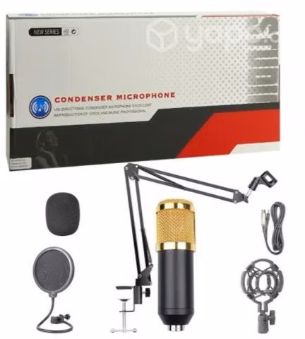 Kit Microfono Condensador, Con Brazo Metal, Para S - Imagen 4