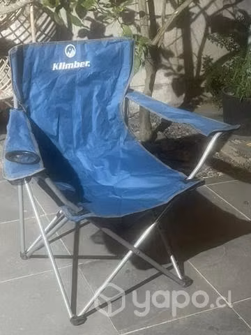 Dos sillas tripode mas 1 silla plegable - Imagen 2