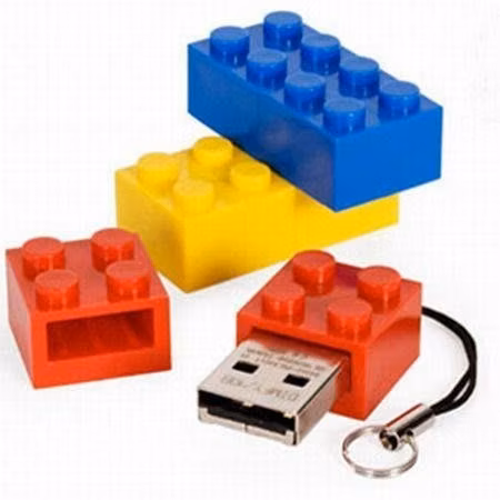 Unidad flash USB de 64 GB modelos bloques