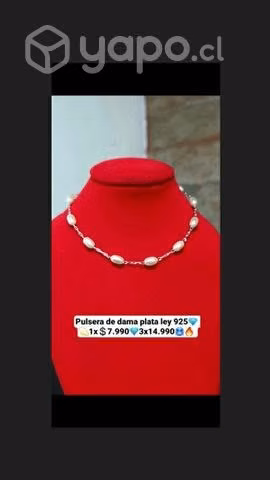 Pulceras de plata de mujer ley 925