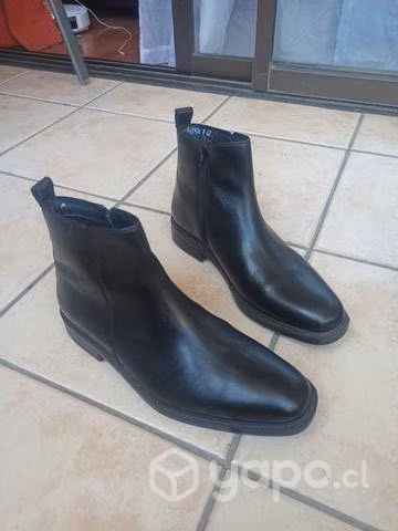 Botines guante cuero