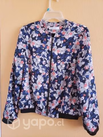 Chaqueta bomber seda.