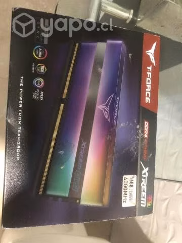 Memoria Ram DDR4 16GB (2x8GB) 4000Mhz T-FORCE
