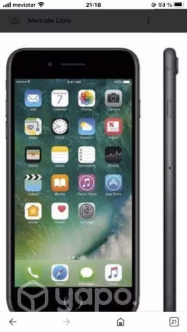 IPhone 7 Plus 128 GB mas carcasa bateria
