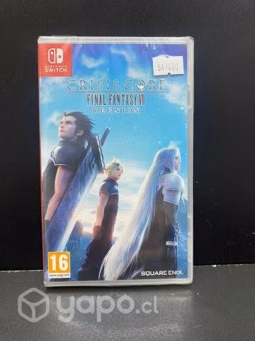 Nintendo switch Crisi core Final fatasy 7