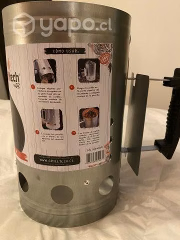 Encendedor de parrilla carbón