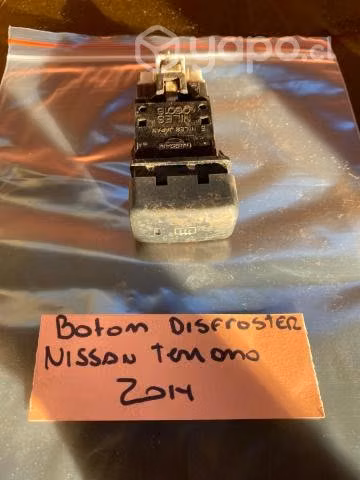 Boton Disfroster Nissan Terrano 2014