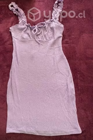 Vestido morado elasticado M y L