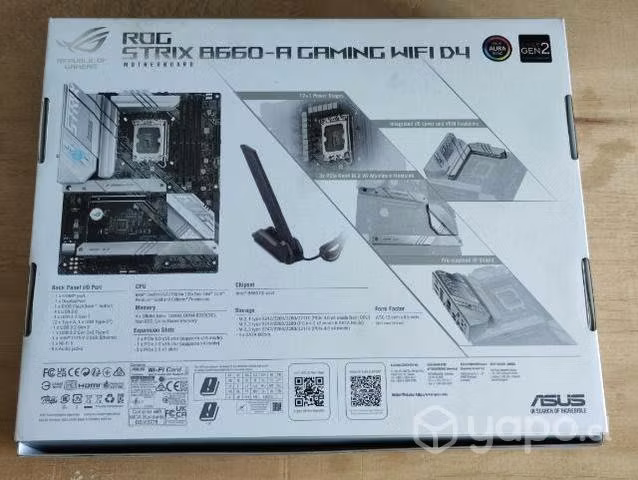 Placa madre Asus Rog strix b660 WiFi gaming - Imagen 6