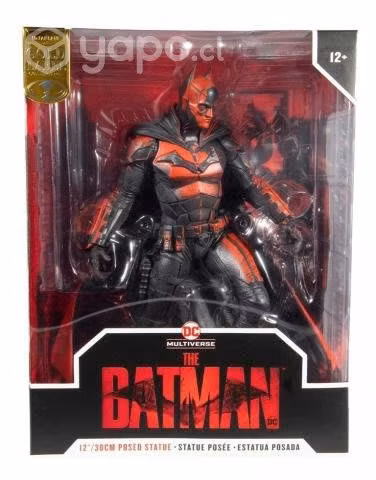 Batman Negro Rojo Edicion Gold Label