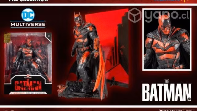 Batman Negro Rojo Edicion Gold Label