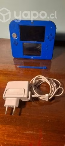 Consola más 2 juegos y cargador