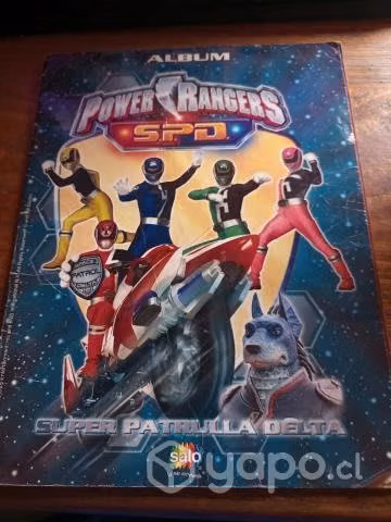 Album de los power rangers SPD