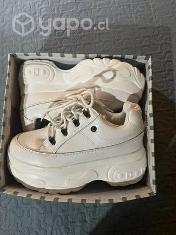 Zapatillas plataforma blanca 36