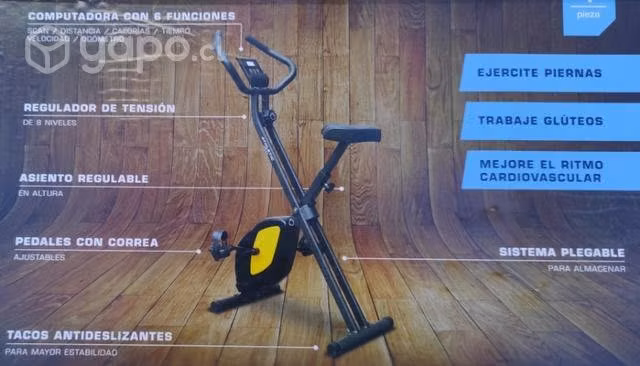 Bicicleta estática plegable NUEVA