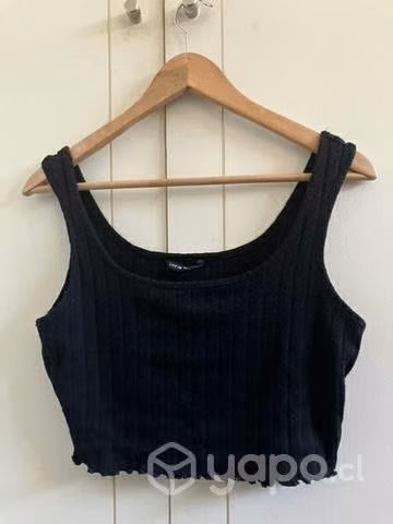 Top negro shein talla L