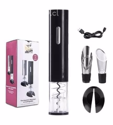 Sacacorcho Descorchador Eléctrico Base Usb Botella
