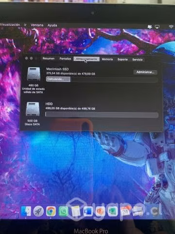 Apple Macbook Pro 13.3 I5 2.50ghz 16gb Ram 1Tera S