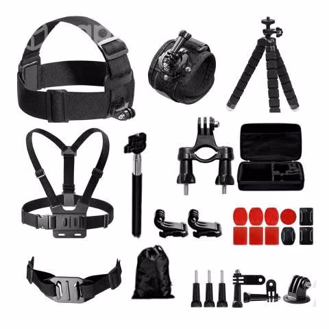 Kit 30 Accesorios Camara Deportiva Gopro con Estuc