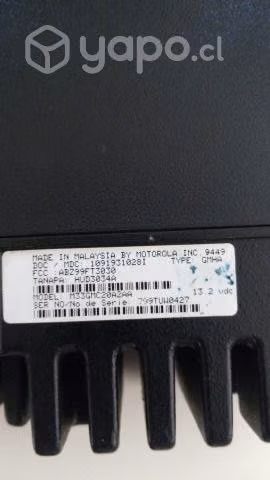 Radio base Motorola - Imagen 2