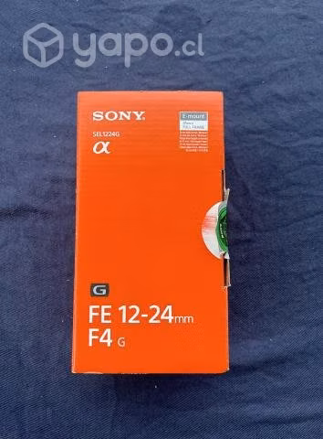 Lente Sony E FE 12-24mm F4 G como nuevo - Imagen 3