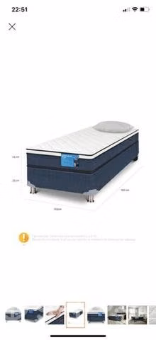 Cama CIC 1.5 plazas - Imagen 2