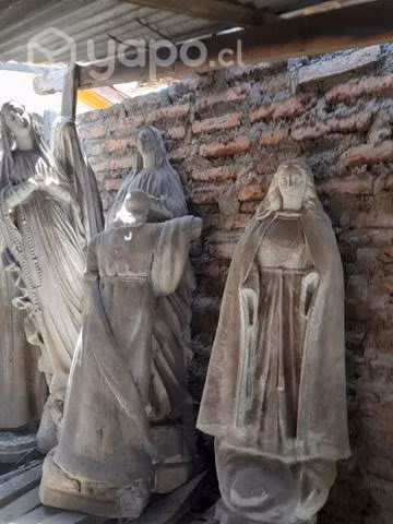Santos de yeso exteriores