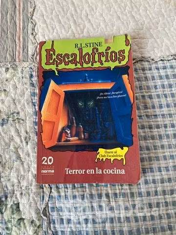 Libro Terror en la cocina