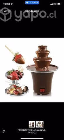 Mini cascada de chocolate - Imagen 3