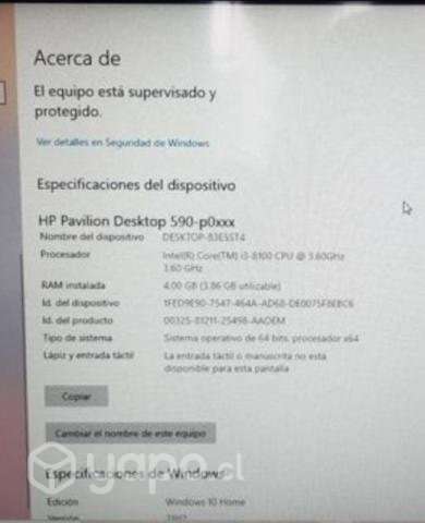 PC hp pavilion - Imagen 6