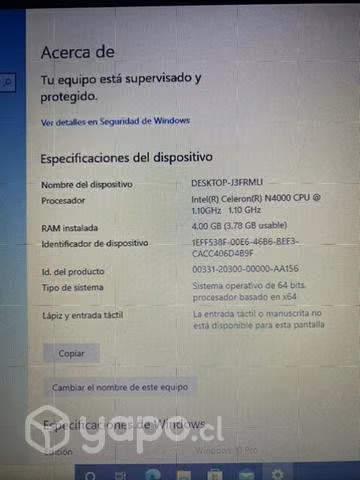 notebook HP 240 G7
