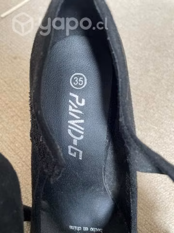 Zapatos de tacón negro - Imagen 3