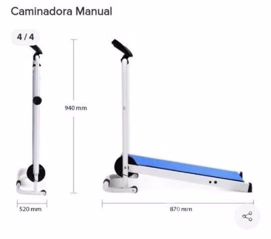 Caminadora manual