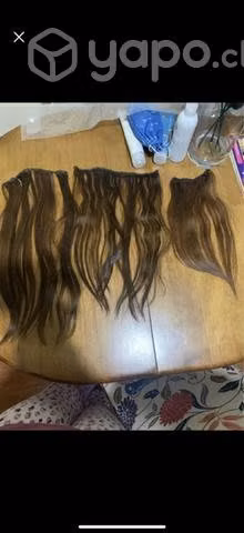 Extensiones , cortinas de pelo natural tres largos - Imagen 2