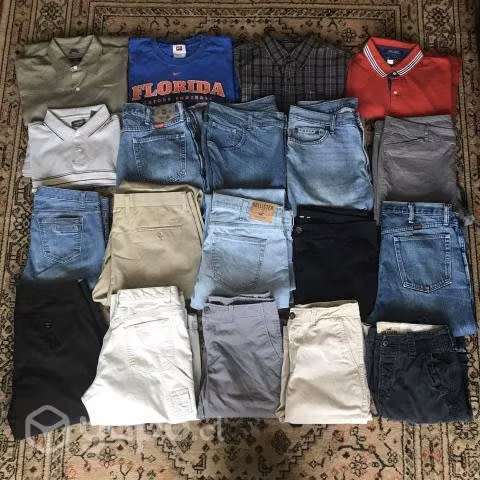 Lote de ropa, solo marcas reconocidas (20 prendas)
