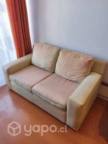Sillón ecocuero usado