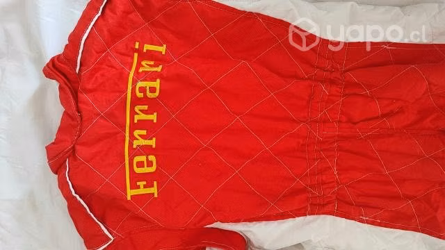 Traje Ferrari original formula uno niño - Imagen 2