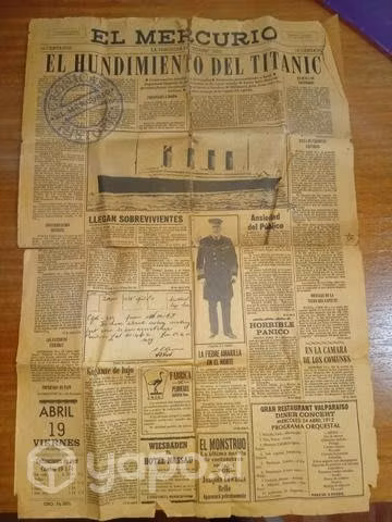 Periodico del titanic