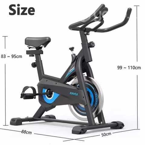 Bicicleta Spinning Estática Con Monitor Yepsport