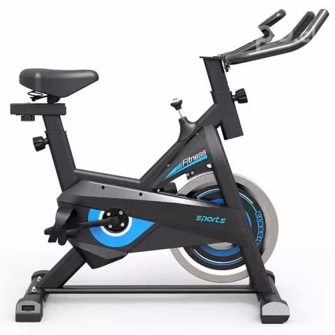 Bicicleta Spinning Estática Con Monitor Yepsport