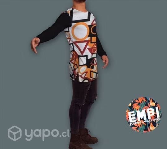 Polera Larga | CORTES LATERALES