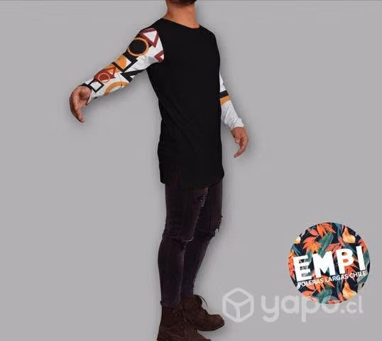 Polera Larga | CORTES LATERALES