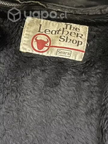 Chaqueta de 100% cuero motoquera