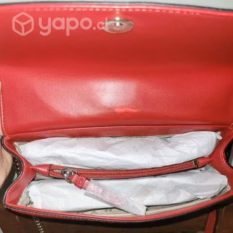 Cartera ,marca DKNY,color rojo,nueva - Imagen 2