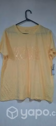 Polera mujer marca MICHAEL KORS color AMARILLO