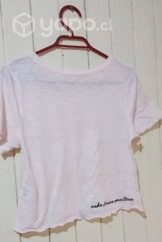 Polera manga corta delgada