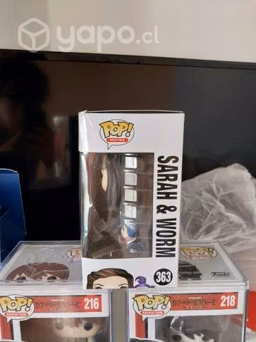 Sarah y worm Funko pop