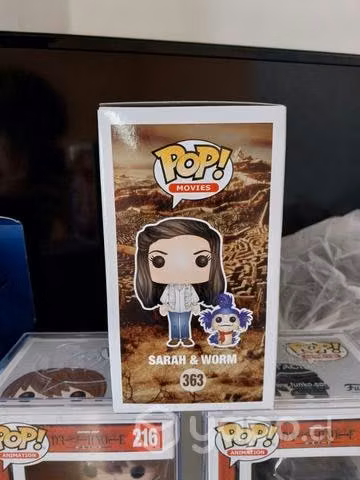 Sarah y worm Funko pop