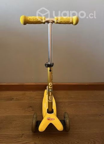 Impecable Monopatin Micro Mini Delux Amarillo - Imagen 4