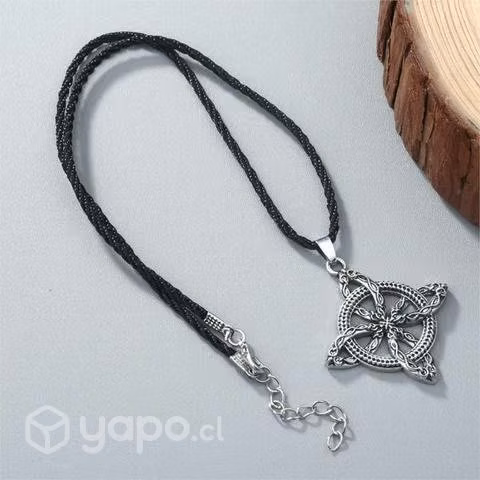Colgante con dije de ojo turco, nudo de bruja - Imagen 5